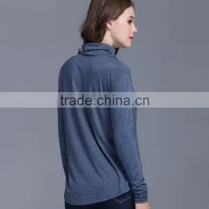 Top Sell Women Clothes 2017 Summer Front Short and Long Back Blouse thumbnail-4