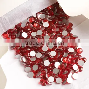 Light Siam Diamond Drill Strass Flat Back Nail Art Rhinestones for Nail Salon thumbnail-5