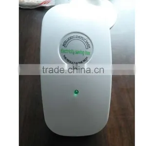 White Color 25 KW Power Electricity Energy Saver Saving Money Box US UK Plug thumbnail-1