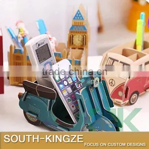 Blue Motorcyle Puzzle Kids Bedroom Toy as Novelty Children's Day Gift thumbnail-1