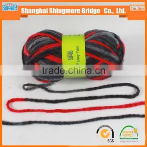 2016 China Fancy Yarn Supplier Cheap Wholesale Good Quality Chunky Acrylic Yarn for Knitting thumbnail-5