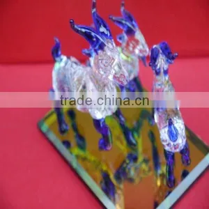 Sheep Family Shaped Crystal Craft thumbnail-6
