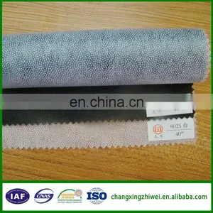 Eco-friendly 100%polyester Nonwoven Fusible Interlining Article No.:8025 thumbnail-1
