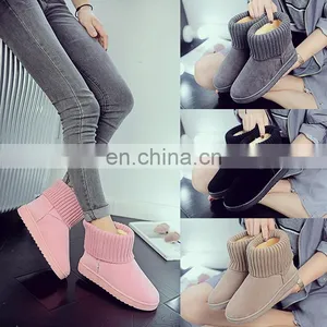 Fashion Lady Winter Boots Punk Rivet Style Women Ankle Strap Chunky Heel Shoes thumbnail-3