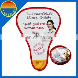 Colorful Customized Logo Attractive Promotional Foldable Fan thumbnail-2