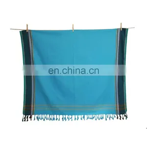 Kikoy Fabric Beach Towel Original thumbnail-1