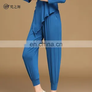 K-4048 Modal Harlan Belly Dance Pant for Women thumbnail-1
