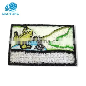 OEM China Factory Cheap Custom Personalized 3D Traveling University Embroidery Blank Patches for Embroidery thumbnail-4