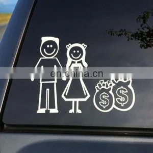 Chrome Letters Custom Car Sticker thumbnail-1