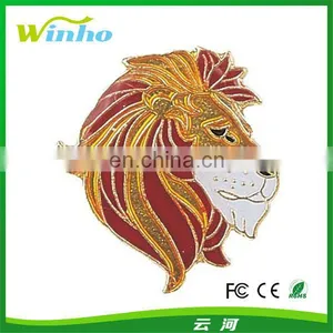 Winho Custom Metal Lion Pin thumbnail-1