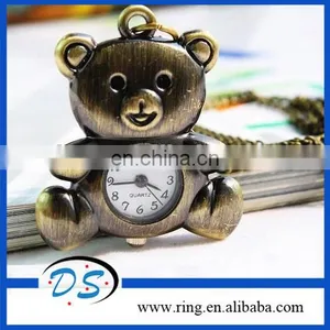 Factory Direct Sale Cheap Price Bear Key Chains With Watch thumbnail-1