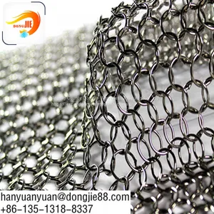 Chain Link Ring Mesh for Metal Curtain thumbnail-1