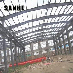 Design Manufacture Steel Structures for Workshop Warehouse Hangar Building thumbnail-1