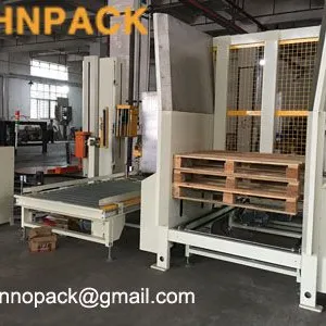 Factory Direct Sales Automatic Pallet Stacker/In-line Auto Pallet Dispenser & Collector/Pallet Stacking Machine thumbnail-5