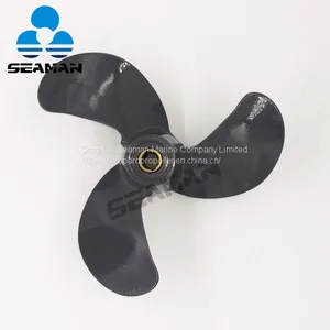 New 7-7/8 x 7-1/2 Aluminum Ship Propeller For Honda Outboard Motor 5HP 6011-079-07P thumbnail-1