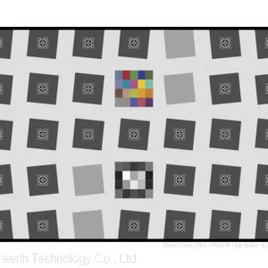 Sine Image SFR Plus Chart Inkjet Resolution Predistortion Chart 10:1 & 2:1 Contrast Ratio Customized Available thumbnail-1