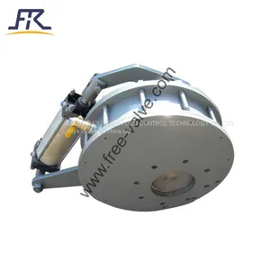 Pneumatic Ceramic Rotary Double Disc Gate Valve thumbnail-2