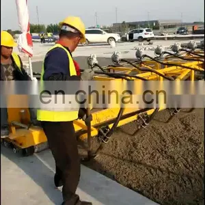 Three Roller Shaft Concrete Road Roller Paver Laying Machine Customizable Length for Sale thumbnail-1