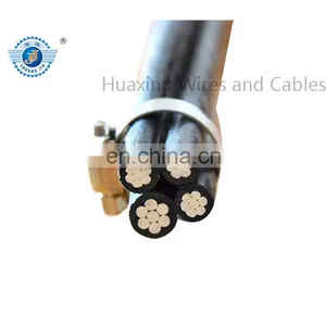 11kv/22kv/ 33kv AL Conductor XLPE InsulatedABC Aerial Bundle Cable thumbnail-1