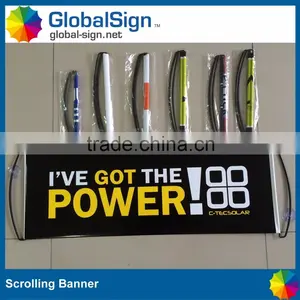 Printed Vinyl Scroll Banner thumbnail-1