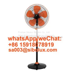 Sibolux 16 Inch Electric Plastic Stand Fan With Timer Setting for Office and Home Appliances thumbnail-4
