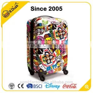 Novelty Design Trolley Luggage Travel Bags Animal Printing Travel Luggage Wholesale thumbnail-4