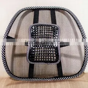 Slanted Stripes Lumbar Support Cushion Seat Back Muscle Car Home Office Chair Massager Waist Cushion thumbnail-3