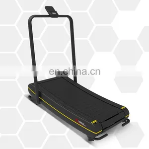 Mini Walking Treadmill Machine Home Fitness Curved Manual Foldable Treadmill Non-motoried Slim Flat Thin Small Treadmill 2019 thumbnail-1