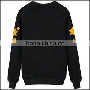 Fashionable Reglan Sleeve Sweatshirt With Pringting thumbnail-2