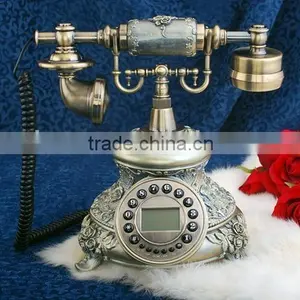 Vintage Rotary Dial Phone With Caller id thumbnail-1