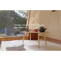 Cotton Spring-bar Guard Tent Cotton Canvas Tent Hotel Tent One Pole Tent Supplier thumbnail-4
