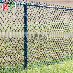 Used Chain Link Fence 6 Foot Diamond Wire Mesh Playground Fence thumbnail-1
