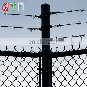 High Security Steel Wire Mesh Chain Link Airport Fence thumbnail-1