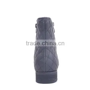 Wholesale Women Three Elements Upper Ankle Boots Motorcycle Dealer Boots China thumbnail-5