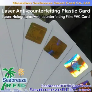 Laser Holographic Anti-counterfeiting Film PVC Card, Laser Anti-counterfeiting Plastic Card thumbnail-1