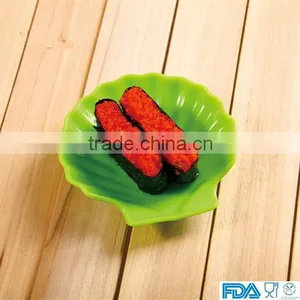 Kitchen Ware FDA/LFGB Silicone Plate Silicone Sushi Saucer thumbnail-1