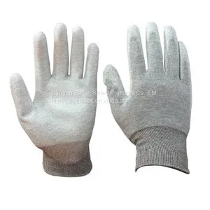 Carbon Fiber PU Palm Glove,Chinese Professional Factory thumbnail-1