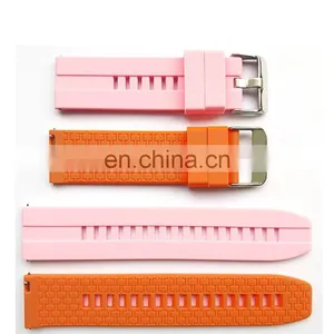 20mm 22mm Rubber Silicone Sport Watch Replacement Strap Bands For Samsung Galaxy Watch 42mm 46mm Watch 3 41mm 45mm thumbnail-3