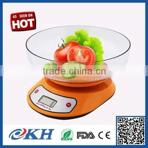 KH Free Design Cute Kitchen Scale With Bowl thumbnail-1