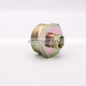 Copper Brass Stainless Steel Fitting Coupling Straight Fitting for High Speed Rails thumbnail-2