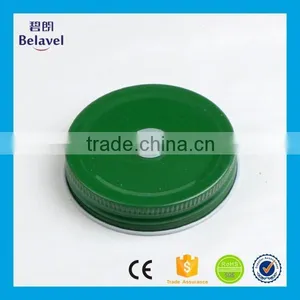 Wholesale Food Grade Jar Cap Colorful Custom Mason Jar Metal Lids thumbnail-6