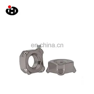 Hot Sale JINGHONG Square Stainless Steel Plain Weld Nut With Four Spot DIN928 thumbnail-5