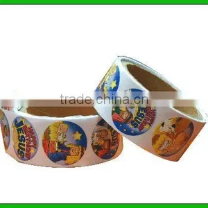 Promotional Cartoon Sticker Rolls thumbnail-1