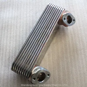 OEM A0021888001 0021884301 0011888901 00118301 High Quality Stainless Steel Engine Oil Cooler Core for Mercedes Benz thumbnail-1