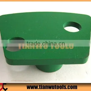 Two Thread Hole Concrete Grinding and Polishing Block thumbnail-1