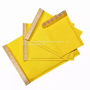 Eco Friendly Bubble Envelope/ Customizable Bubble Padded Envelope/ Kraft Mailer Bag/ Shockproof Cushioned Envelope thumbnail-2
