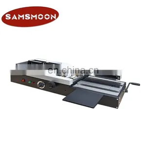 Hot Melt Glue Book Binding Machine for A4 Paper Manual Book Binding Machine for Office Small Inding Machine With Good Price thumbnail-2