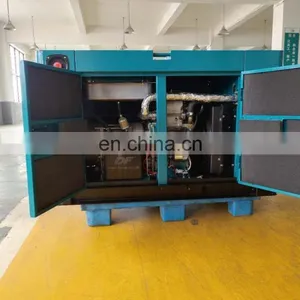 10KW Water Cooled Silent Diesel Machines Engine Genset EV80 With Canopy thumbnail-3