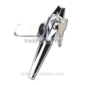 2015 FEILEI MS304-1 China Factory Sell Zinc Alloy High Quality Cabinet L Handle Lock With Key Set thumbnail-3