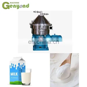 Dairy Milk Cream Butter Separator Centrifuge Machine With Good Price thumbnail-2